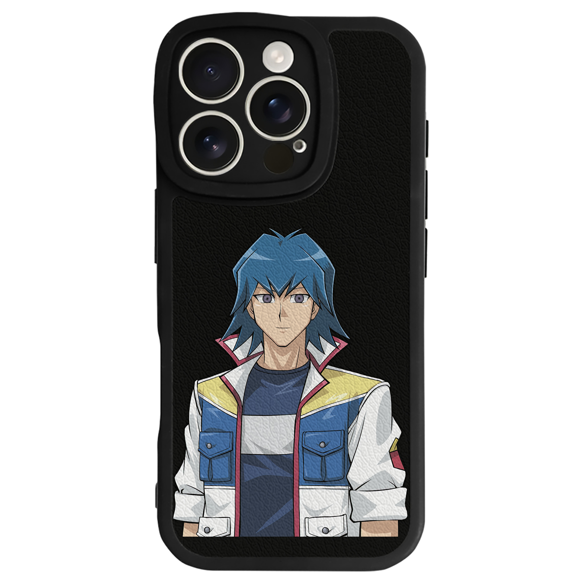 遊☆戯☆王 Yu-Gi-Oh! 【iPhone 16シリーズ対応】シリコンスマホケース（レザー調） 材質：シリコン